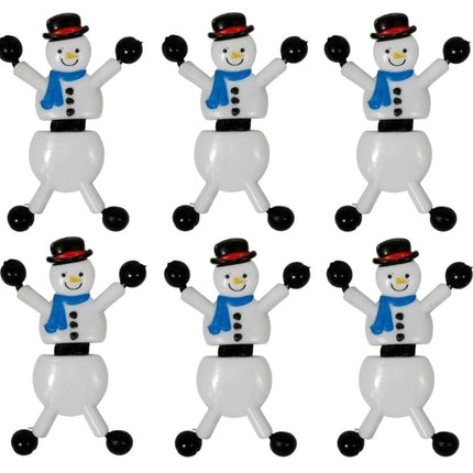 Snowman Window Crawlers - 6 Pack