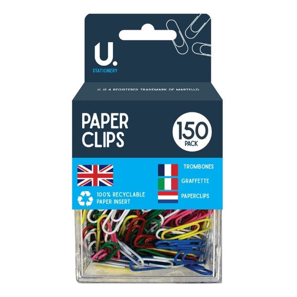 Paper Clips - 150 Pack