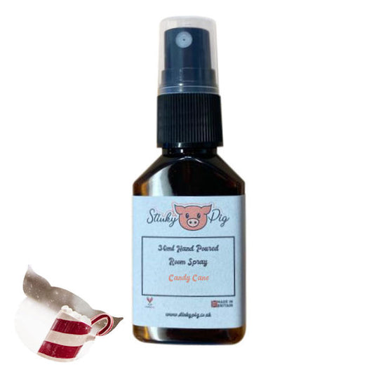 Stinky Pig Highly Scented Small Room Spray - 30ml Candy Cane