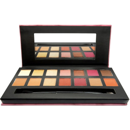 W7 Cosmetics 14 Colour Matte Shimmer Eyeshadow Palette - Delicious