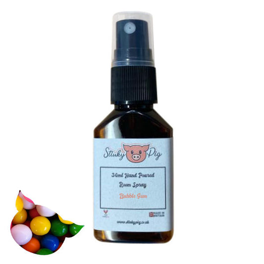 Stinky Pig Highly Scented Small Room Spray - 30ml Bubble Gum