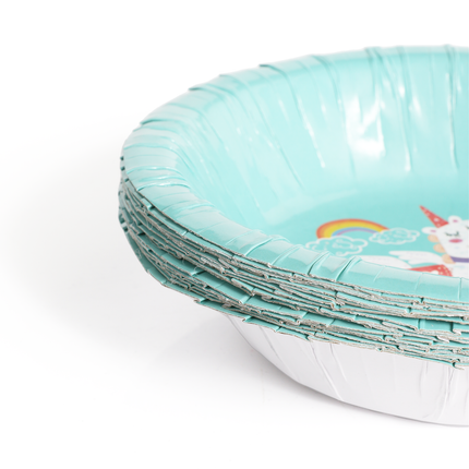 Unicorn Paper Party Bowls - 16 Pack