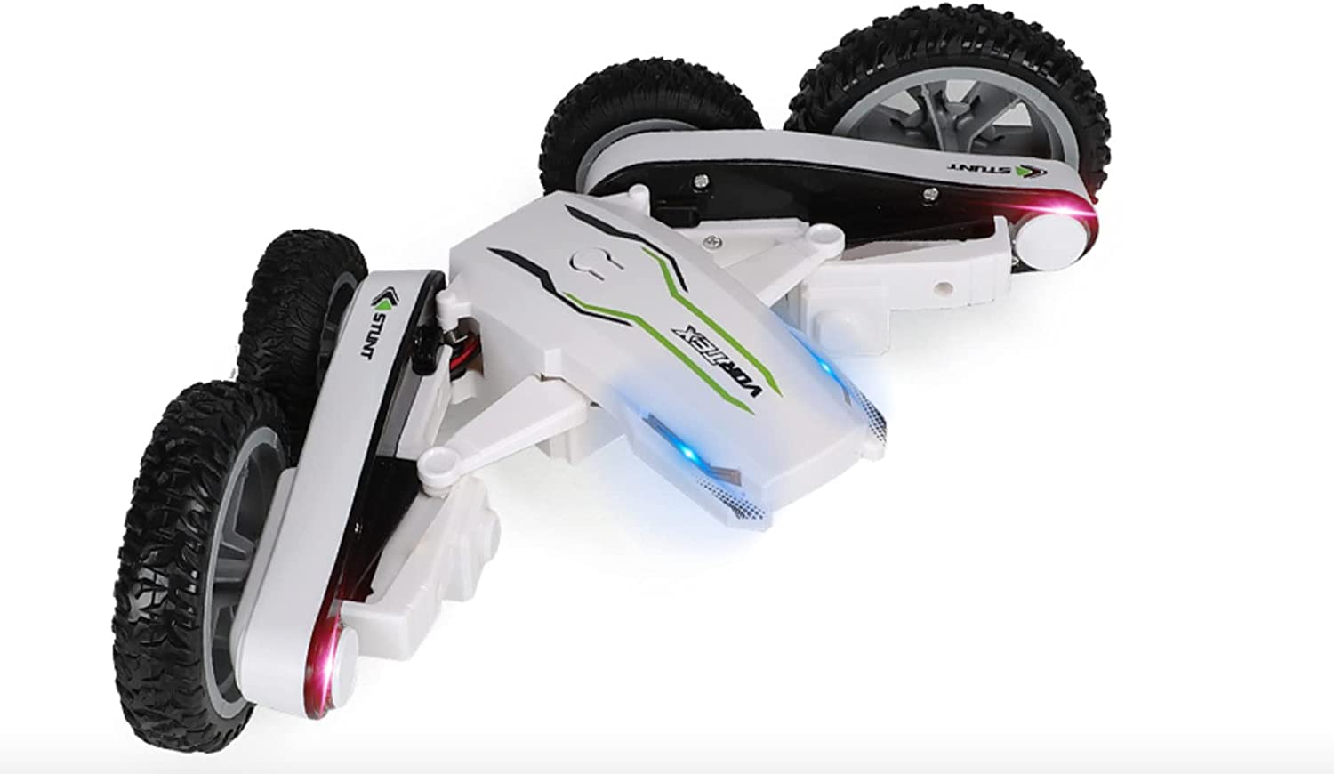 Remote Control 360° Stunt Car – High-Speed RC Vehicle Full Rotation Flip Action LED Lights