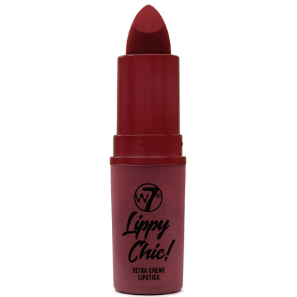 W7 Cosmetics Lippy Chic Lipstick - Red Sarcasm