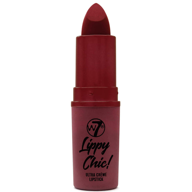 W7 Cosmetics Lippy Chic Lipstick - Red Sarcasm