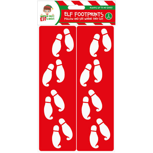 Elf Footprint Stencils - 2 Pack