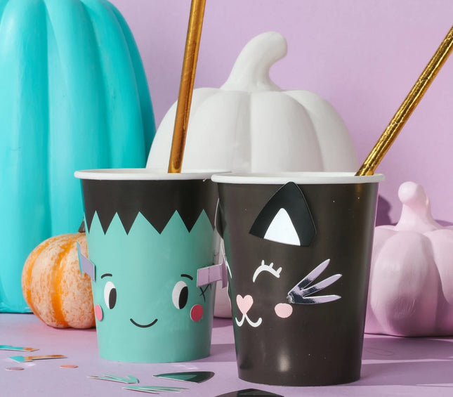 Halloween DIY 9oz Paper Cups – 10 Pack