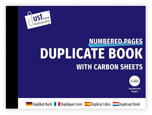 Small Duplicate Book & Carbon Sheet