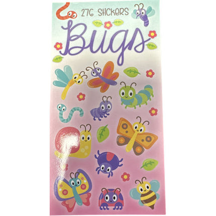 Bugs Sticker Book - 276 Stickers