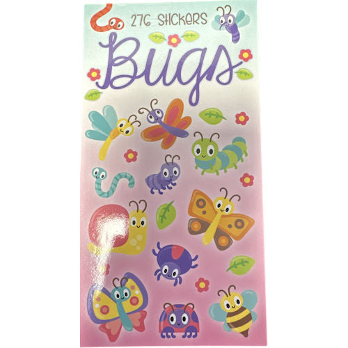 Bugs Sticker Book - 276 Stickers
