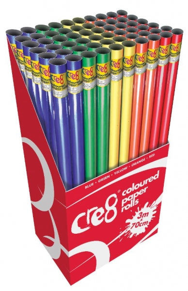 300cm x 70cm Coloured Paper Roll