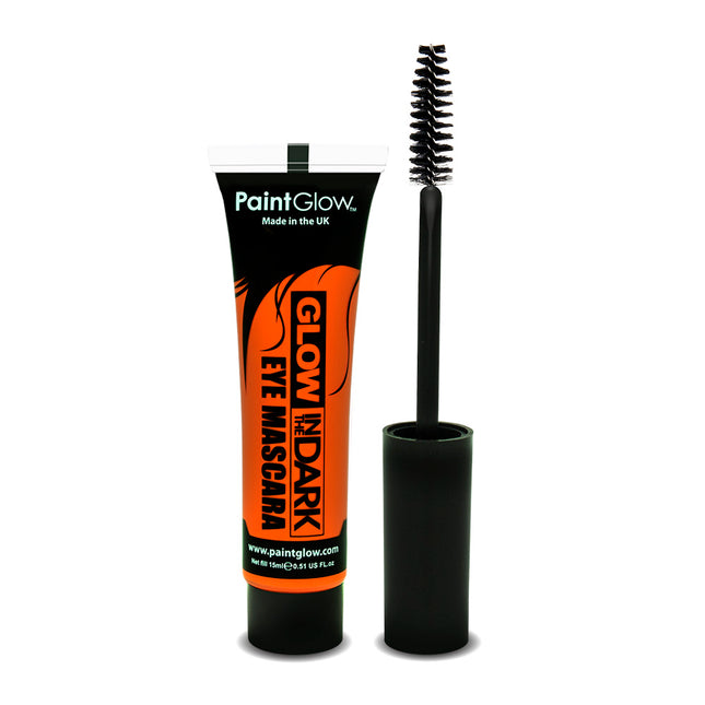 Paint Glow Glow In The Dark Mascara - Orange