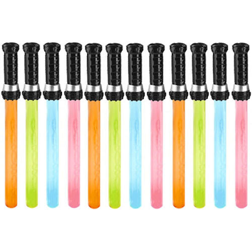Laser Baton Bubble Swords - 12 Pack