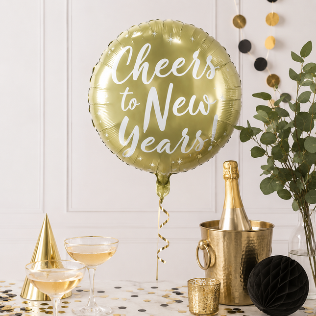 Happy New Year 18" Foil Balloon