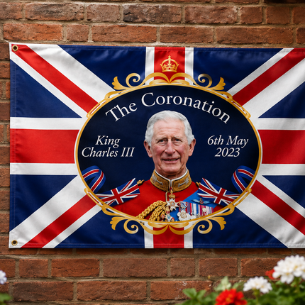 King's Coronation 76cm x 50cm Flag