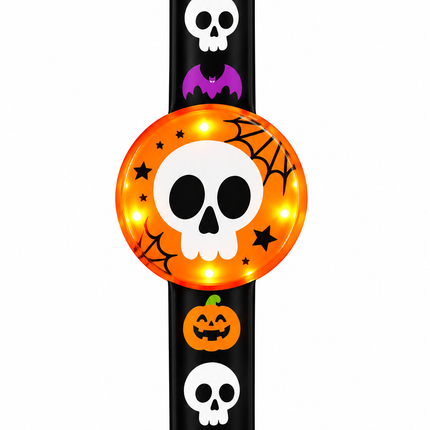 Halloween Flashing LED Snap Band