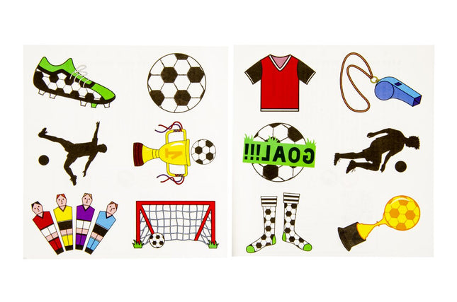 Football Tattoo Sheet - Single
