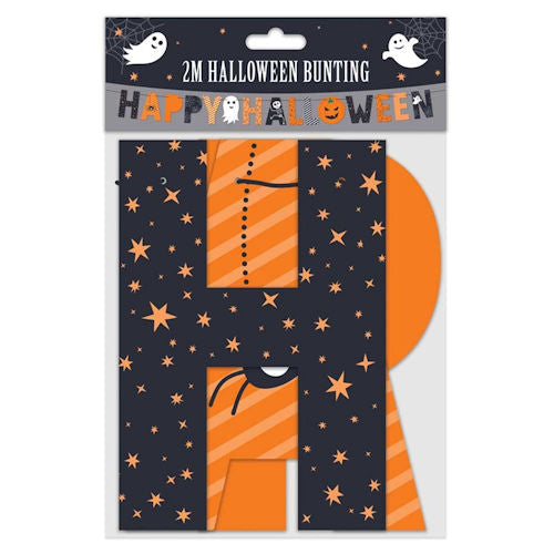 Happy Halloween Paper Bunting - 2m