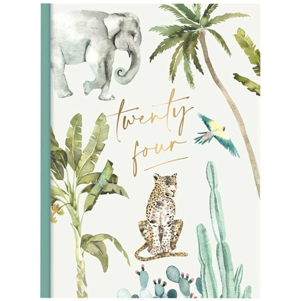 Safari WTV A5 Diary 2024-2025 - Assorted Planner Organiser Schedule Environmentally Friendly