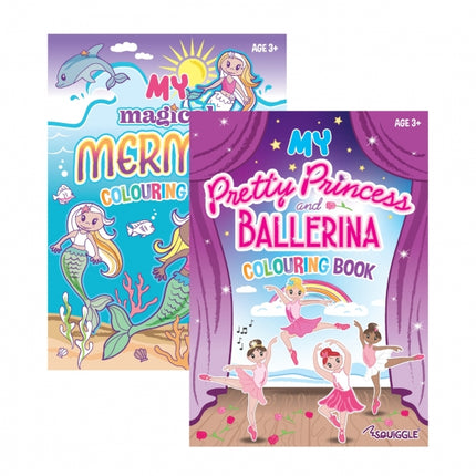A4 My Pretty Princess & Ballerina Colouring Book