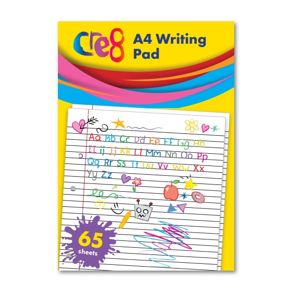 A4 Kids Lined Writing Pad