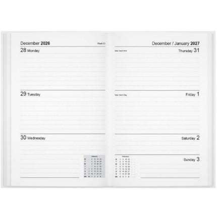 2027 A6 WTV Colour Block Diary (Assorted)