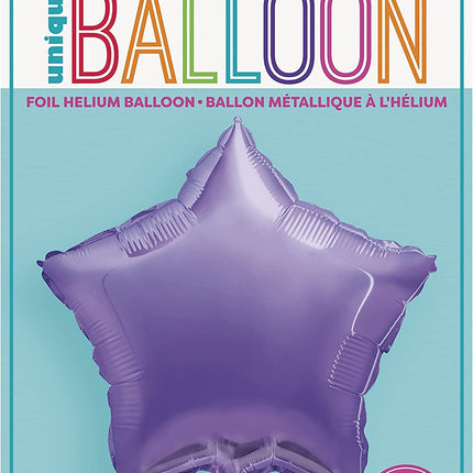 Lavender 18" Star Foil Balloon