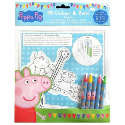 Peppa Pig 3D Colour & Build