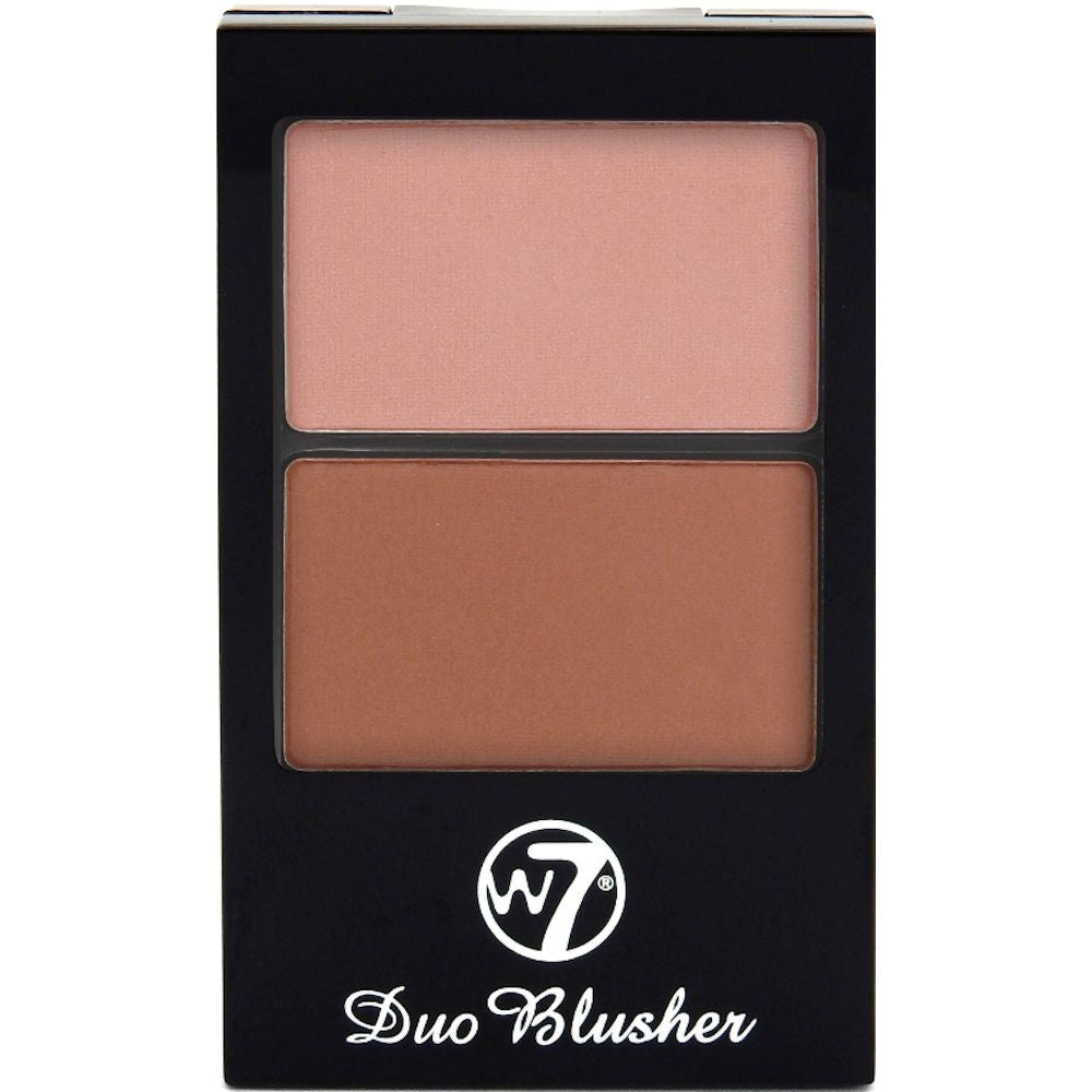 W7 Cosmetics Duo Blusher 04 - Natural Looking Long Lasting Blendable Smooth Finish Radiant Glow