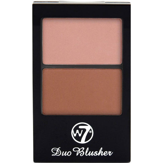 W7 Cosmetics Duo Blusher 04 - Natural Looking Long Lasting Blendable Smooth Finish Radiant Glow