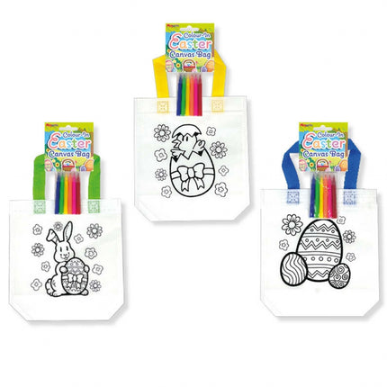 Colour In Easter Egg Hunt Bag
