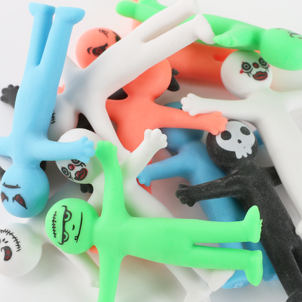 Halloween Stretchy Smiley Men - 12 Pack
