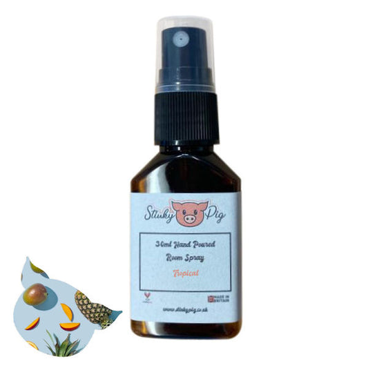 Stinky Pig Highly Scented Small Room Spray - 30ml Tropical