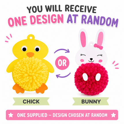 Easter Create Your Own Pom Decoration