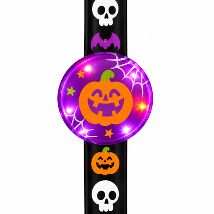 Halloween Flashing LED Snap Band