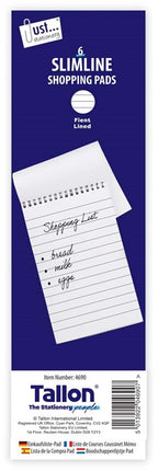 6 Slimline Shopping Pads
