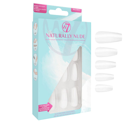 W7 Cosmetics Naturally Nude False Nails - Ballerina