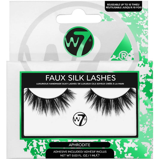 W7 Cosmetics Faux Silk False Fake Eyelashes - Aphrodite