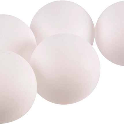 White Table Tennis Balls - 5 Pack