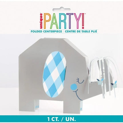 Blue Elephant Centerpiece Decoration