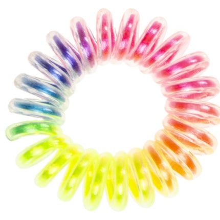 Stretchy Rainbow Hair Bobbles - 6 Pack