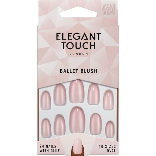 Elegant Touch False Nails - Ballet Blush