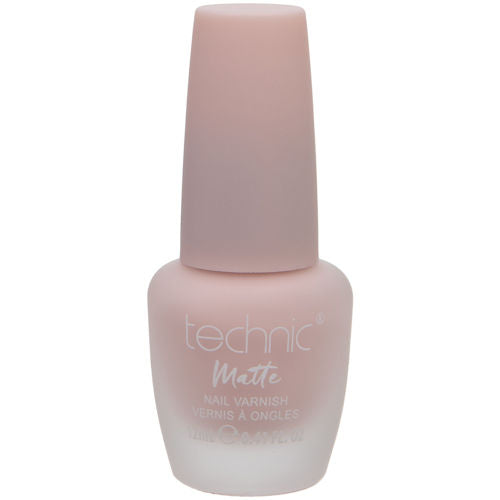 Technic Cosmetics Matte No Shine Nail Polish Pastel Pink Natural Nude - Matte Ballerina Girl