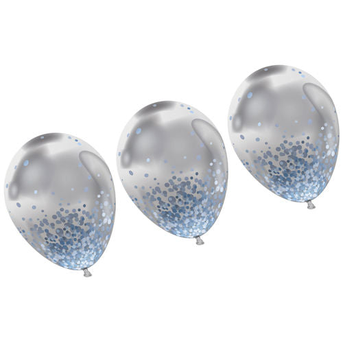 Father's Day Confetti Filled Balloons - 3 Pack