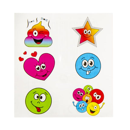 Emoji Tattoo Sheet - Single