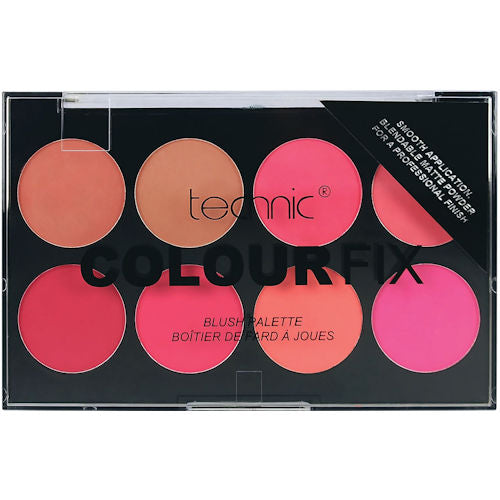 Technic Cosmetics 8 Colour Max Powder Blusher Palette