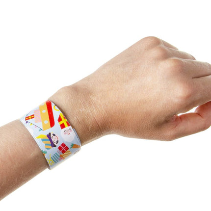Sinterklass Slap Bracelets - 6 Pack
