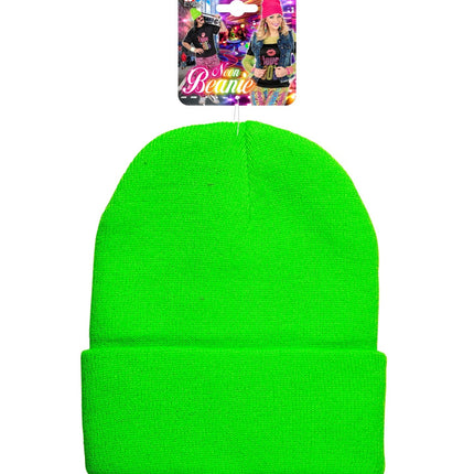 Beanie - Neon Green