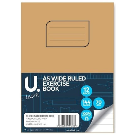 A5 Wide Ruled Exercise Book