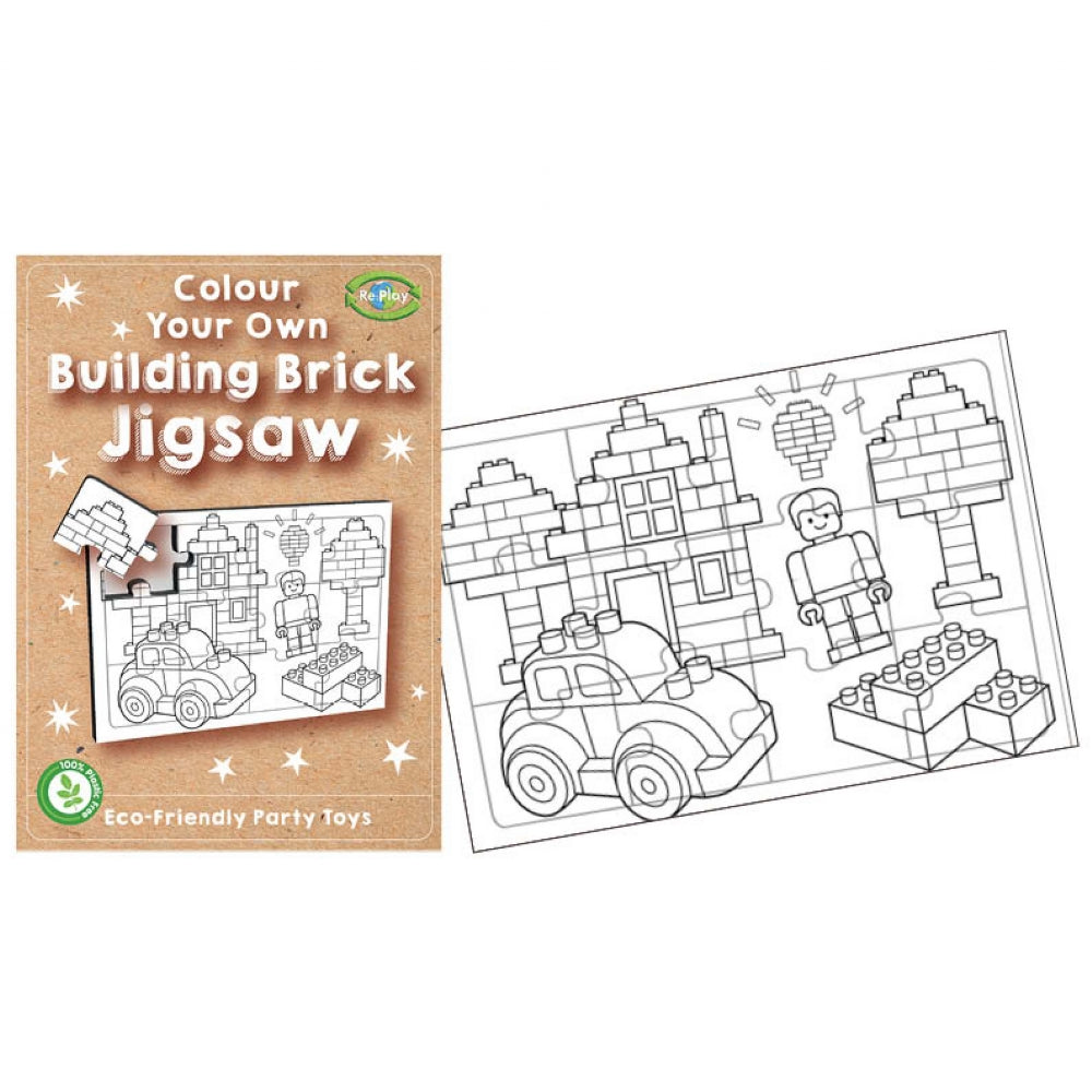 Mini Bricks Colour Your Own Jigsaw Puzzle (Single)